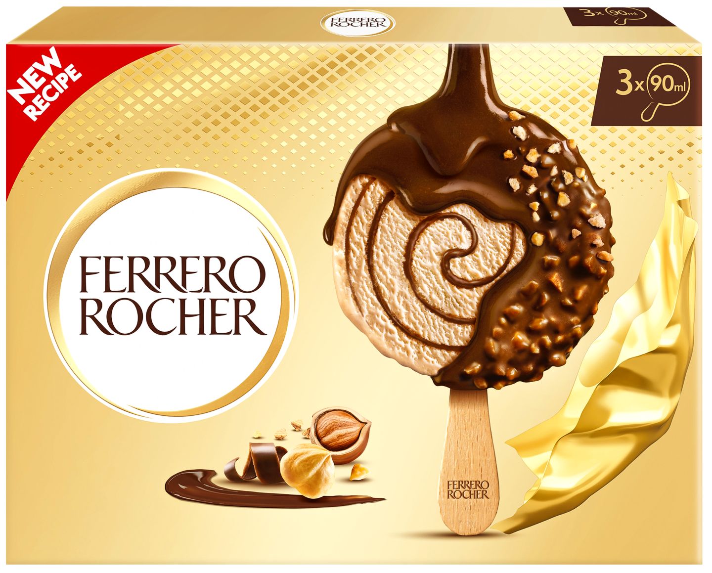 FERRERO Raffaelo- oder Rocher-Eis