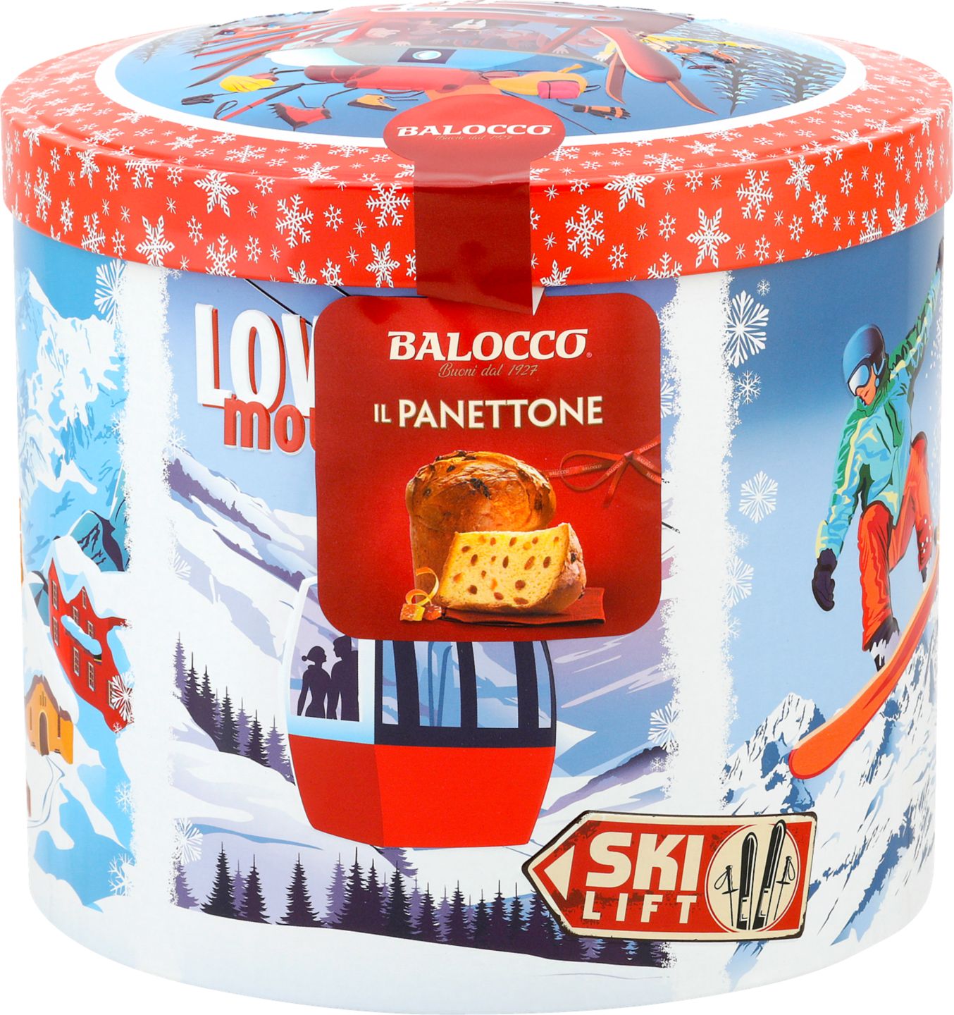 Balocco Panettone v dóze