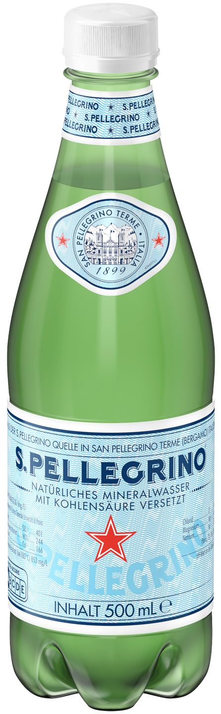 S.PELLEGRINO oder ACQUA PANNA Mineralwasser