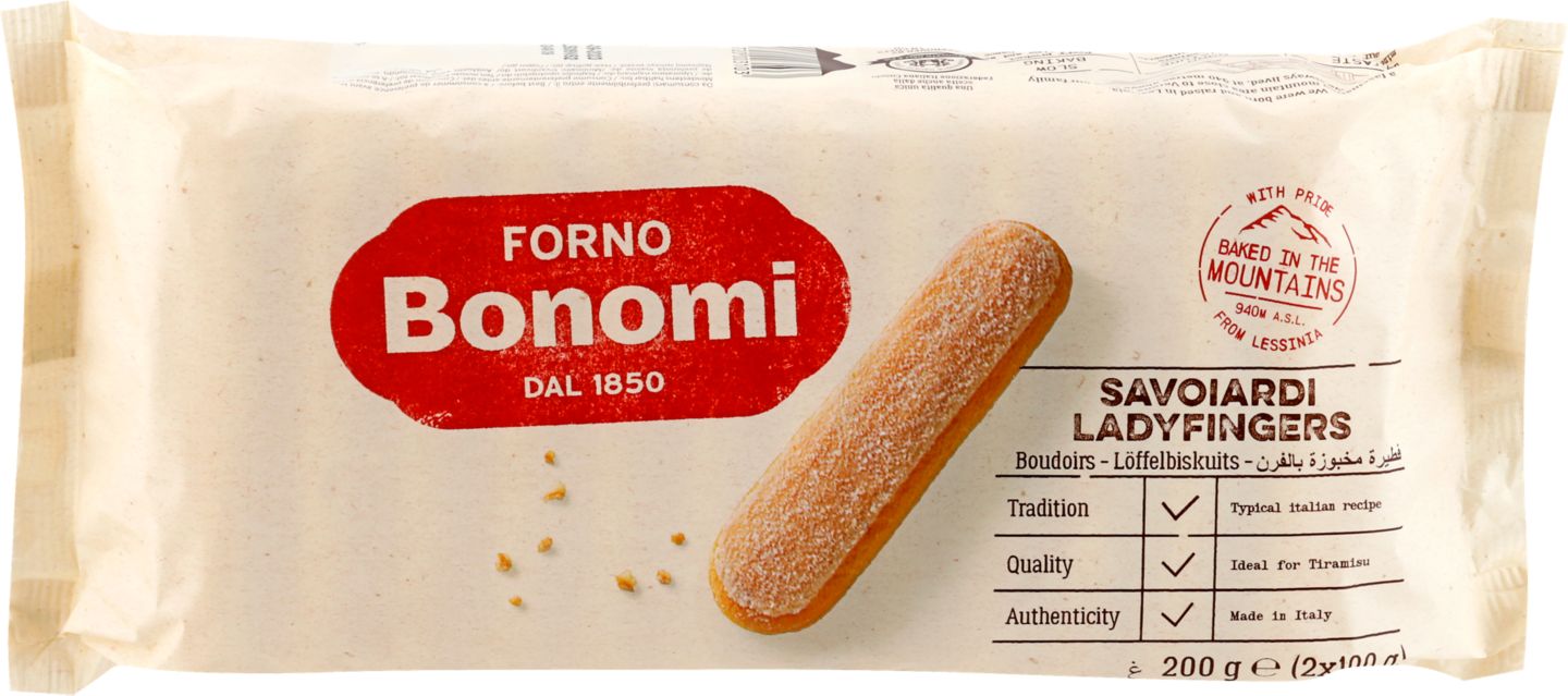 Savoiardi Bonomi Cukrářské piškoty