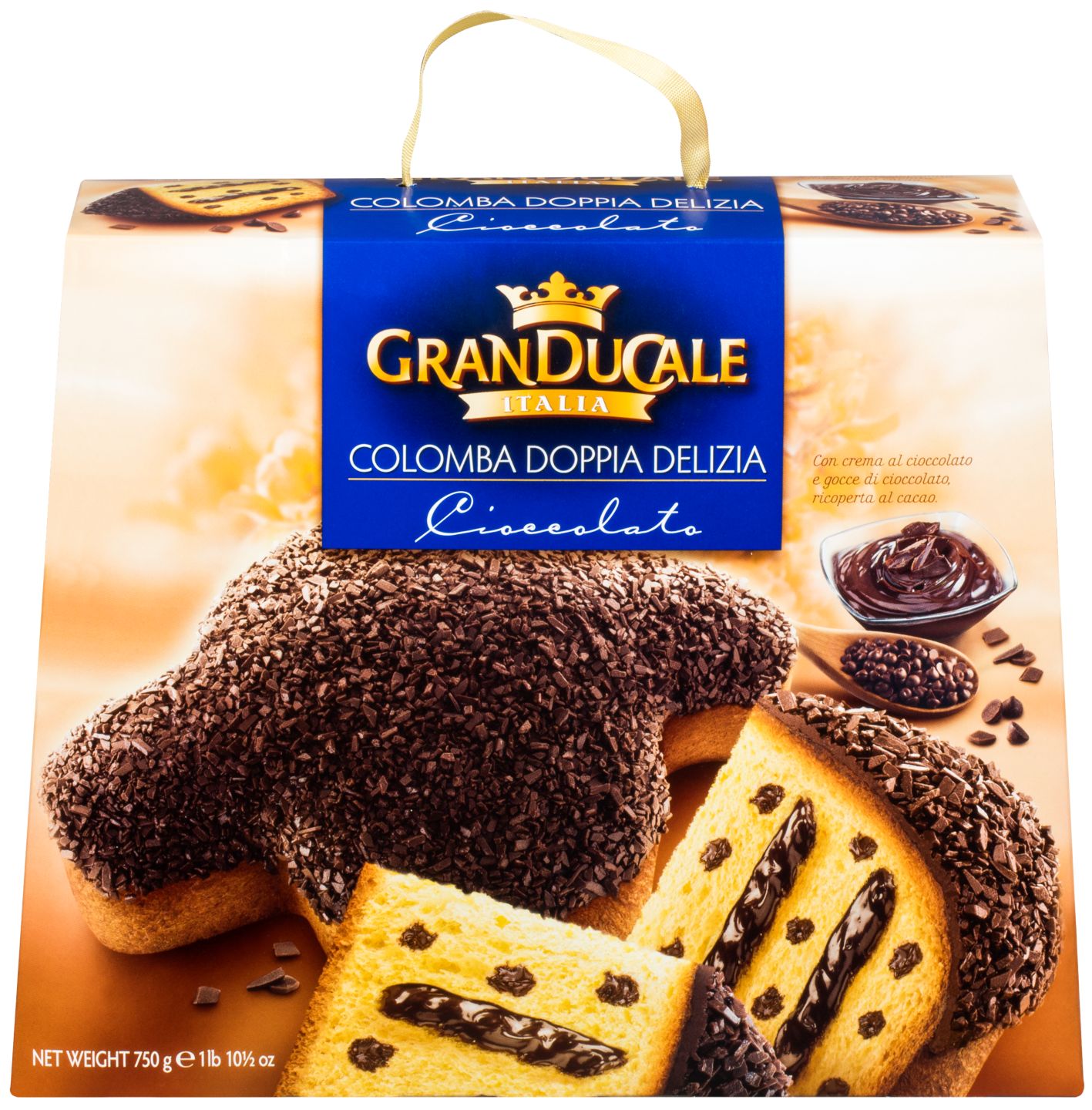GRAN DUCALE Colomba Doppia Delizia Cioccolato