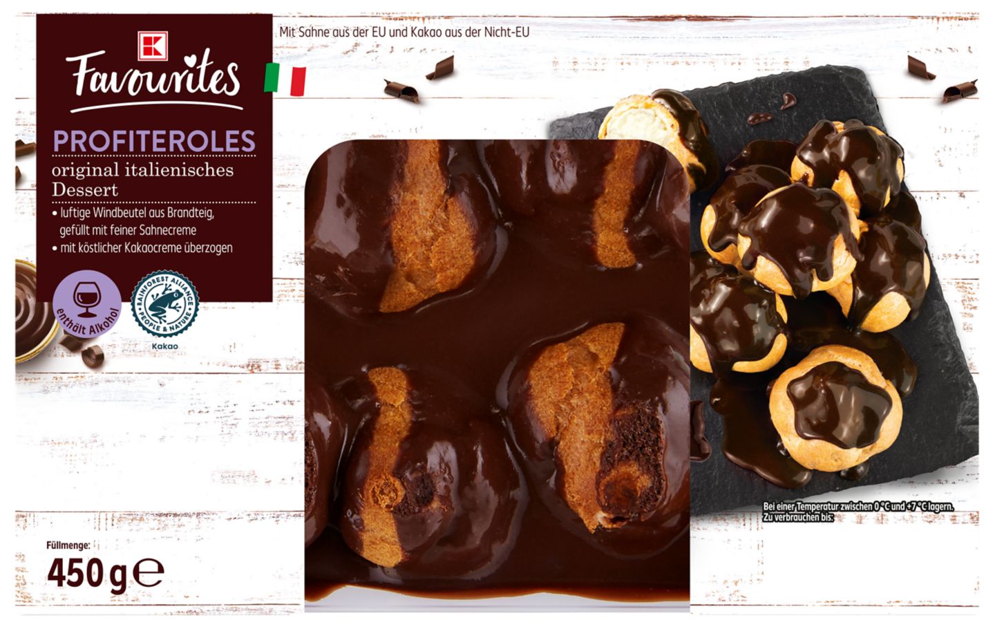 K-FAVOURITES Tiramisu/Profiteroles