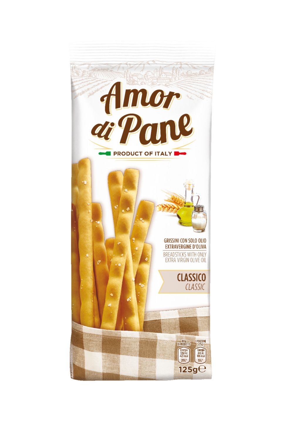 Изображение на AMOR DI PANE Гризини
различни видове