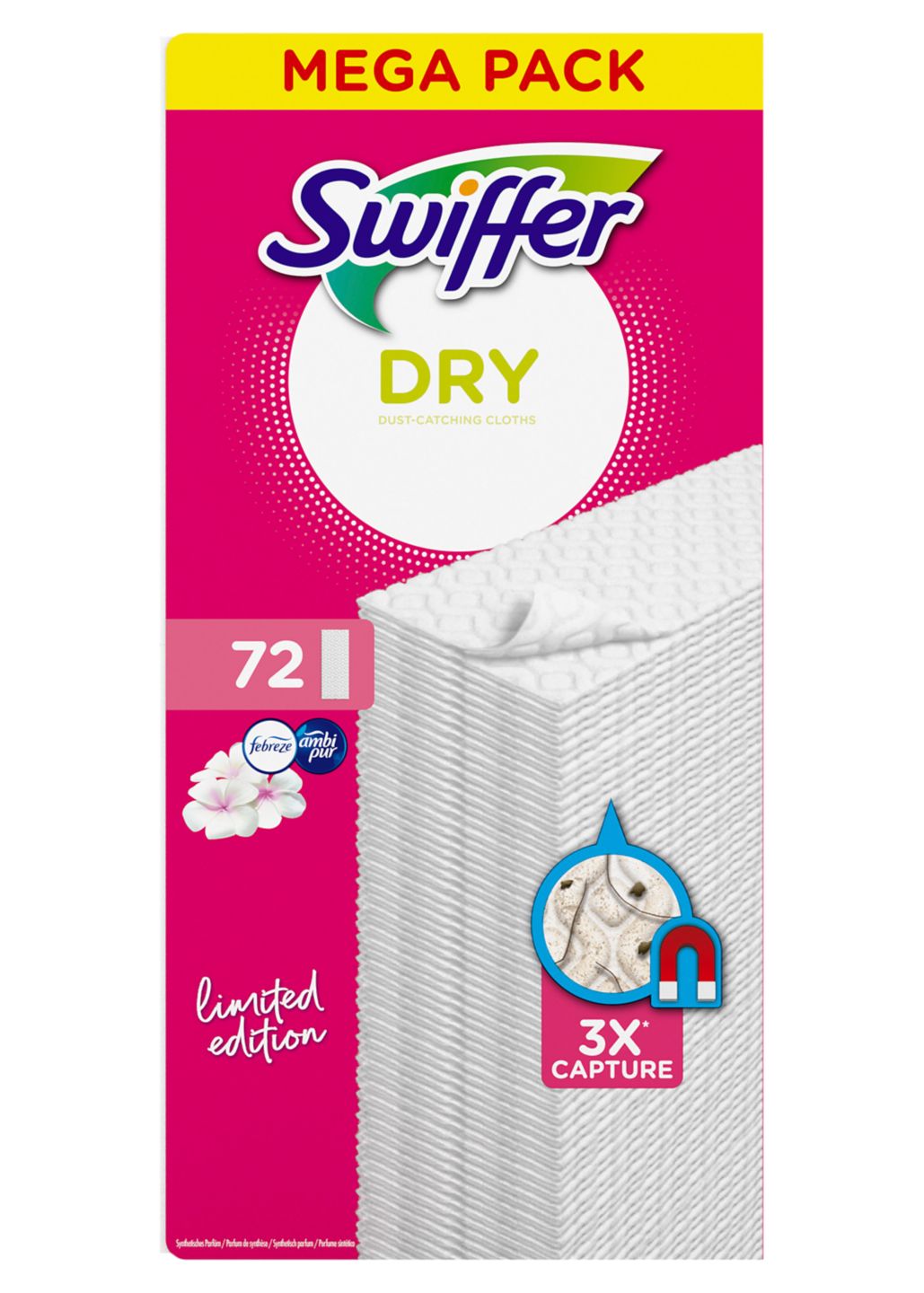 SWIFFER Bodentücher trocken mit Duft