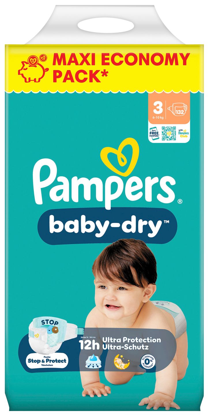 PAMPERS Windeln oder Pants Maxi-Economy-Pack