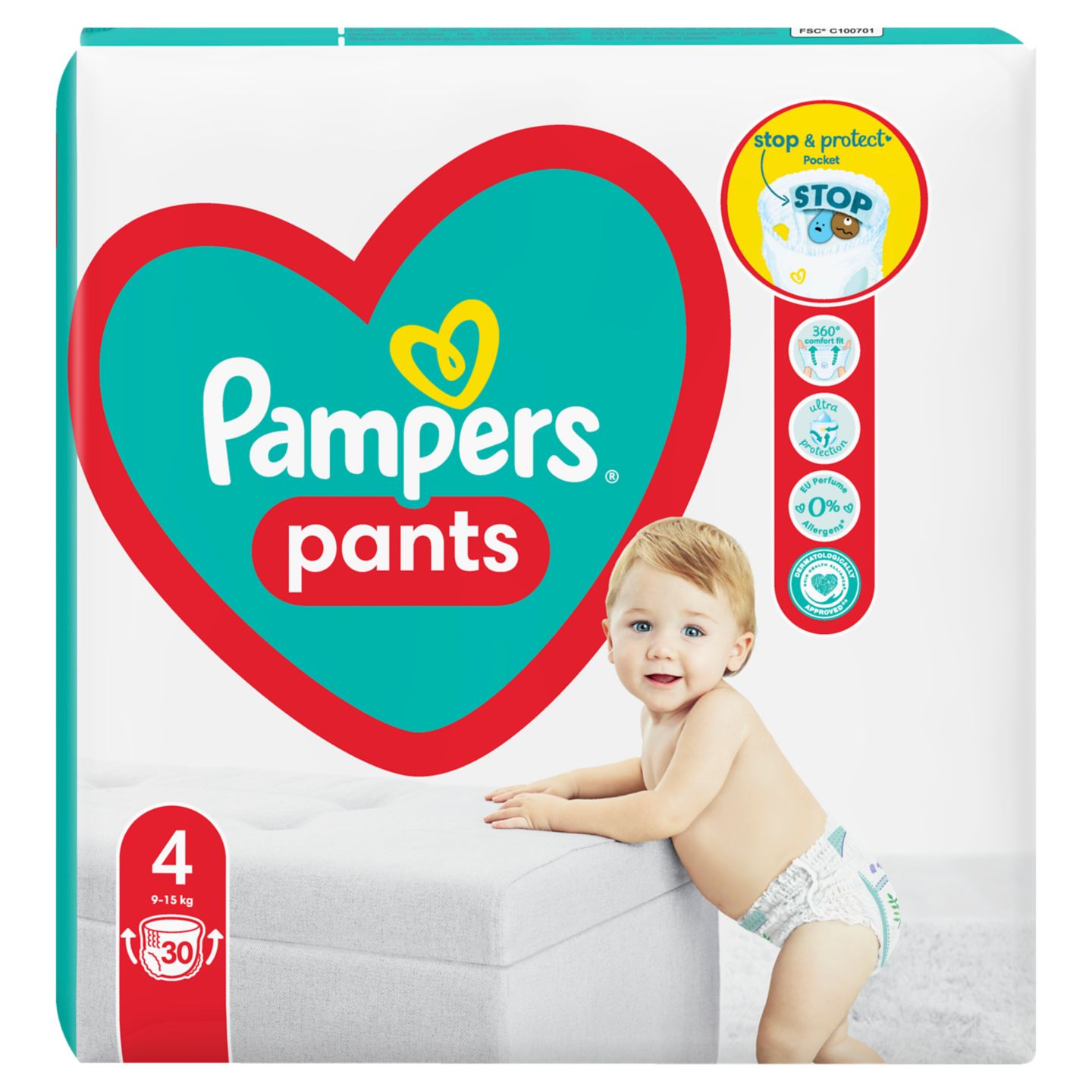 Изображение на Pampers гащички Active Baby VP
разм. 4, 5 и 6