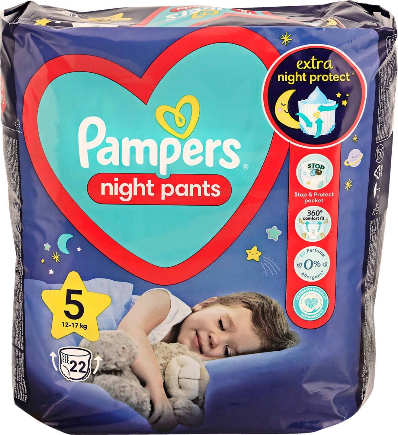 Pampers Night Kalhotkové pleny