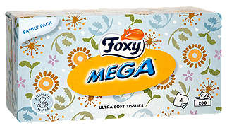 Foxy Mega Chusteczki kosmetyczne