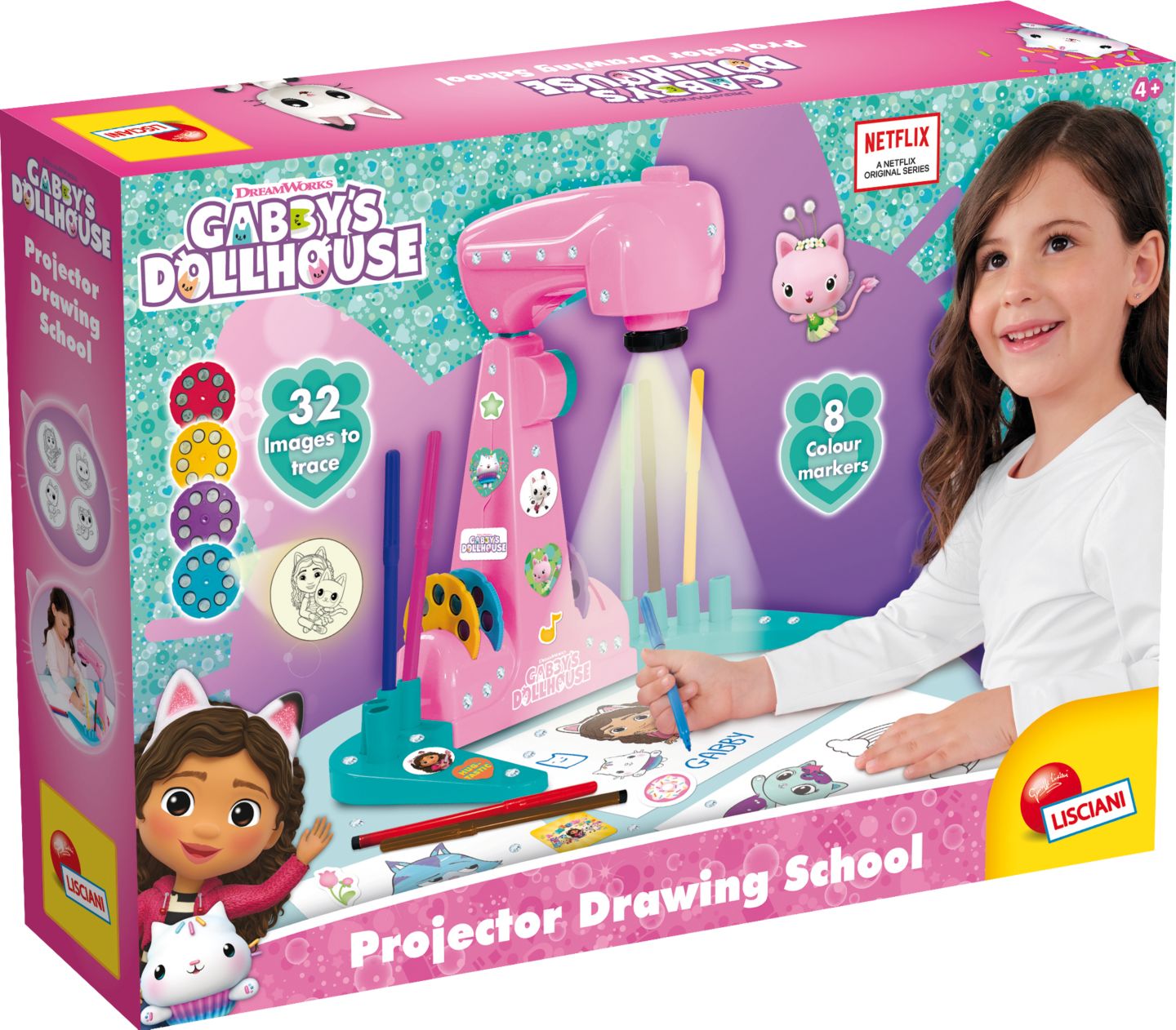 Gabby´s Dollhouse Projektor na výuku kreslení