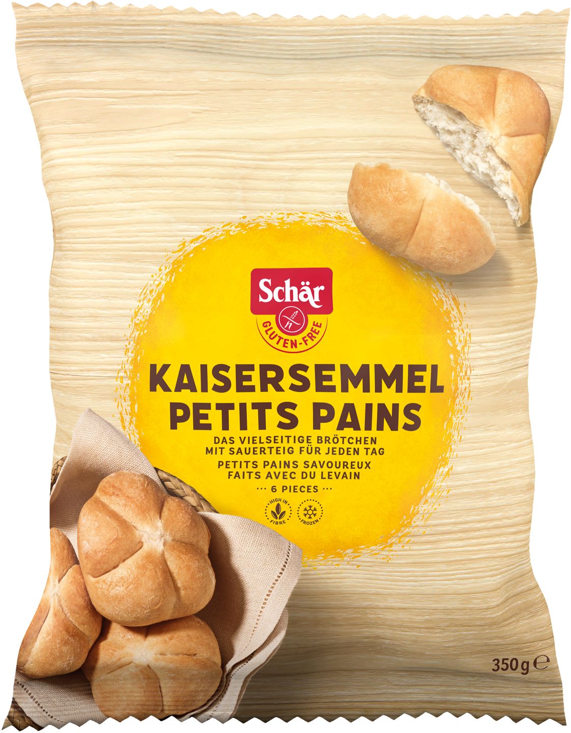Schär Kaisersemmel
pečivo bežné bezgluténové