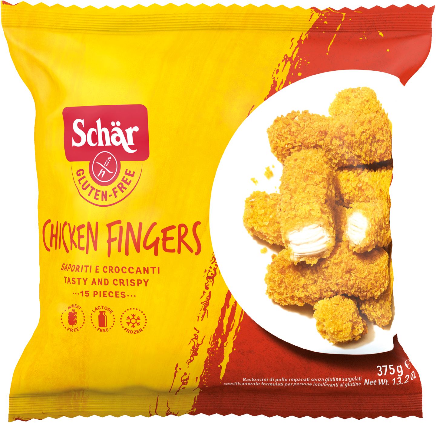 Schär Kúsky kuracích pŕs
bezgluténové, hlbokozmrazené