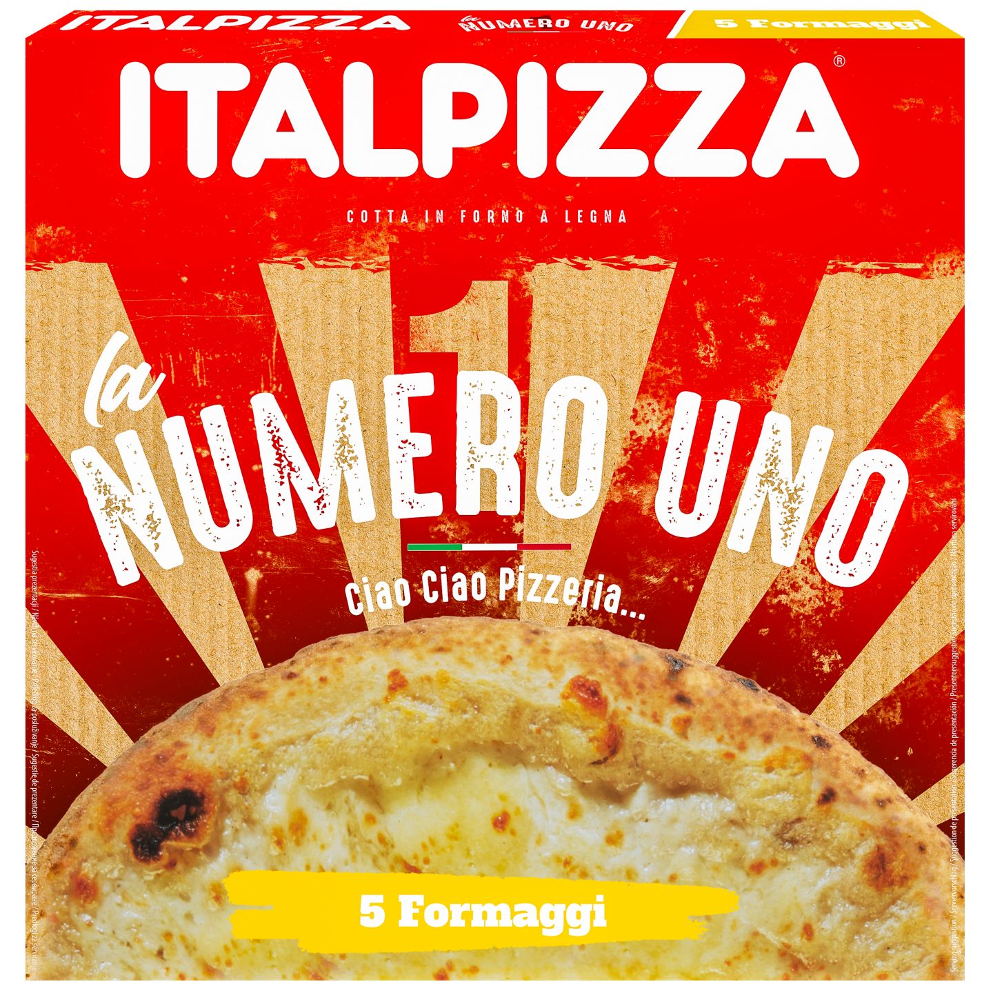 La Numero Uno Pizza 5 Formaggi