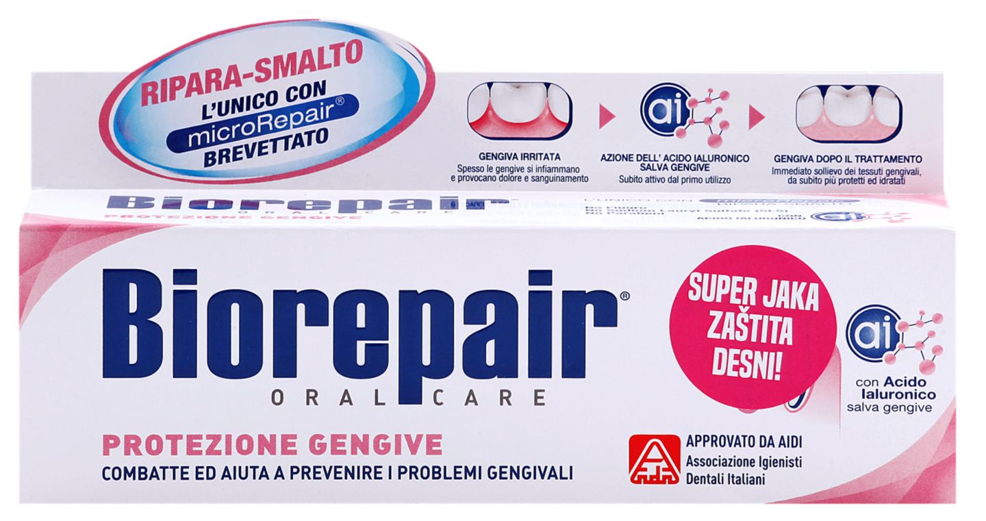 Biorepair Zubna pasta
MPC 2.5.2025=3,35€