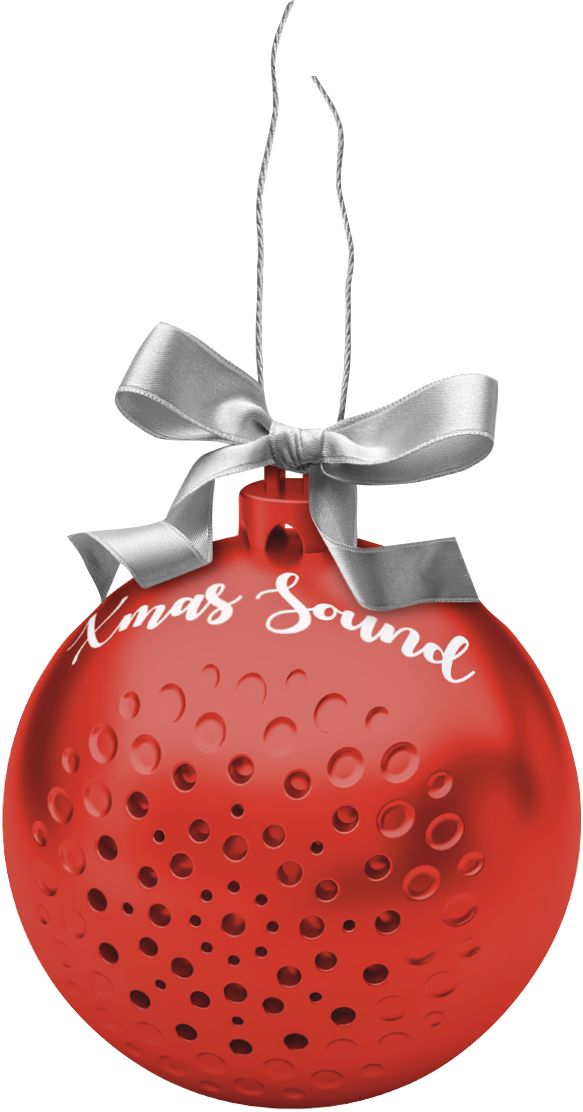 Vianočná guľa s BT reproduktorom