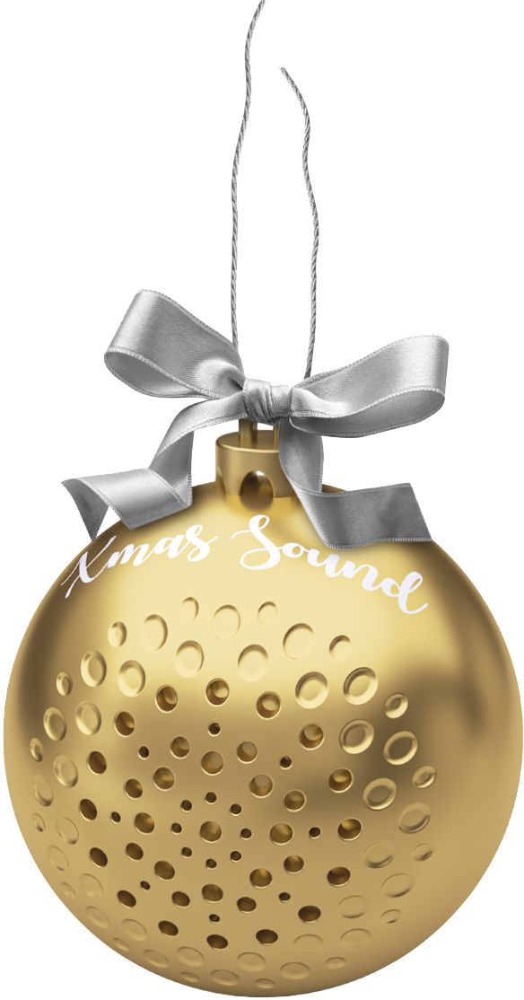 Vianočná guľa s BT reproduktorom
