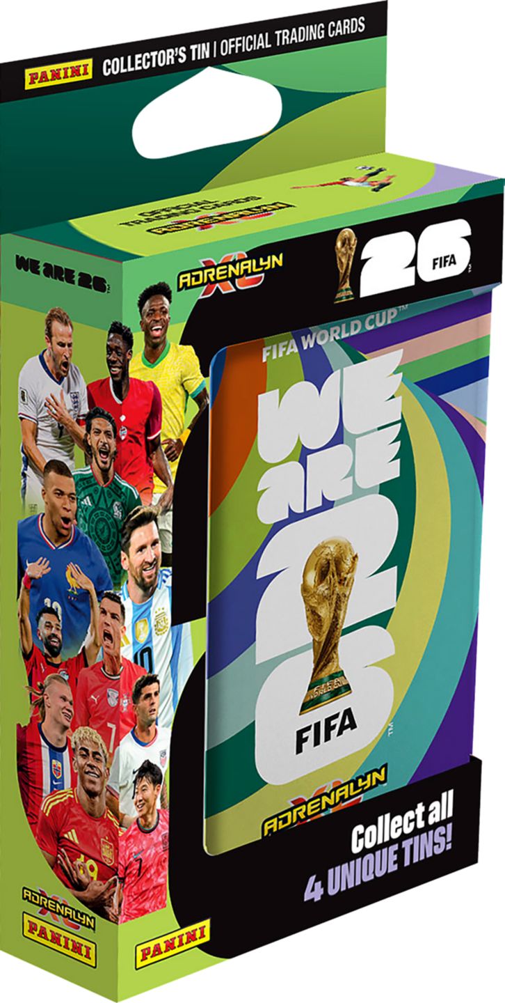 FIFA WORLD CUP 2026 Plechová krabička
s fotbalovými kartičkami