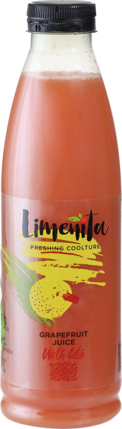 Limeňita grapefruit s dužinou