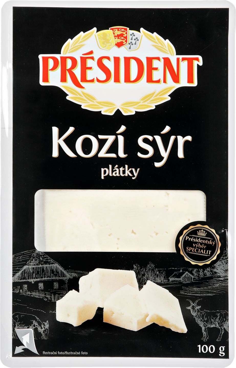 Président Kozí sýr/Ovčí sýr