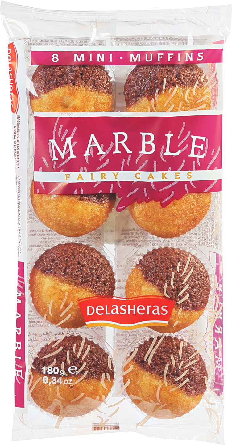 Mini Muffiny mramorové
