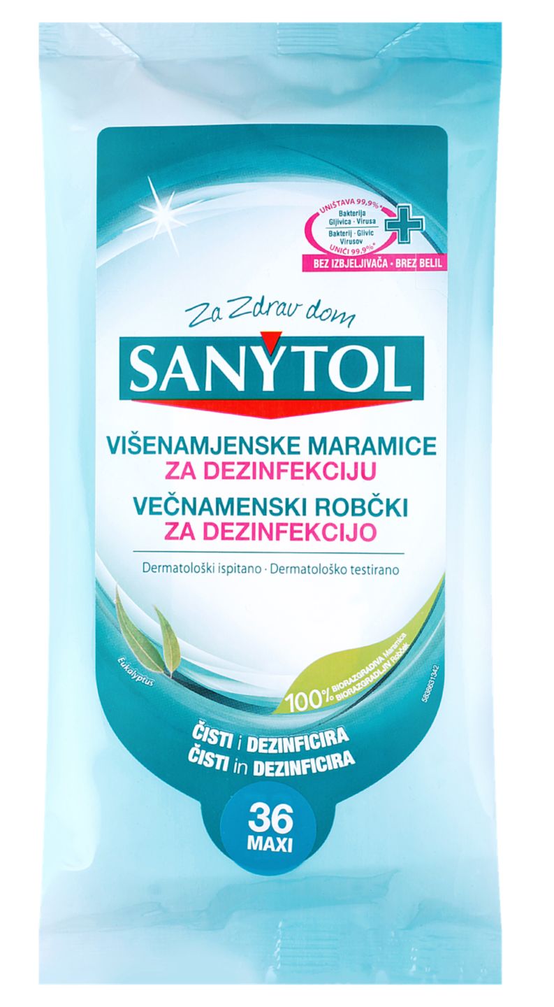 Sanytol Maramice za dezinfekciju
MPC 2.5.2025=3,39€
