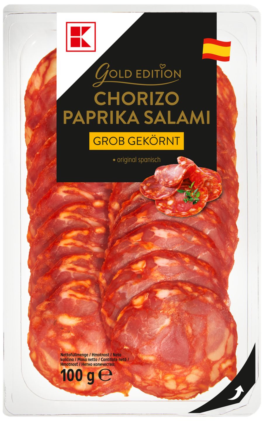 K-Gold Chorizo
krájené