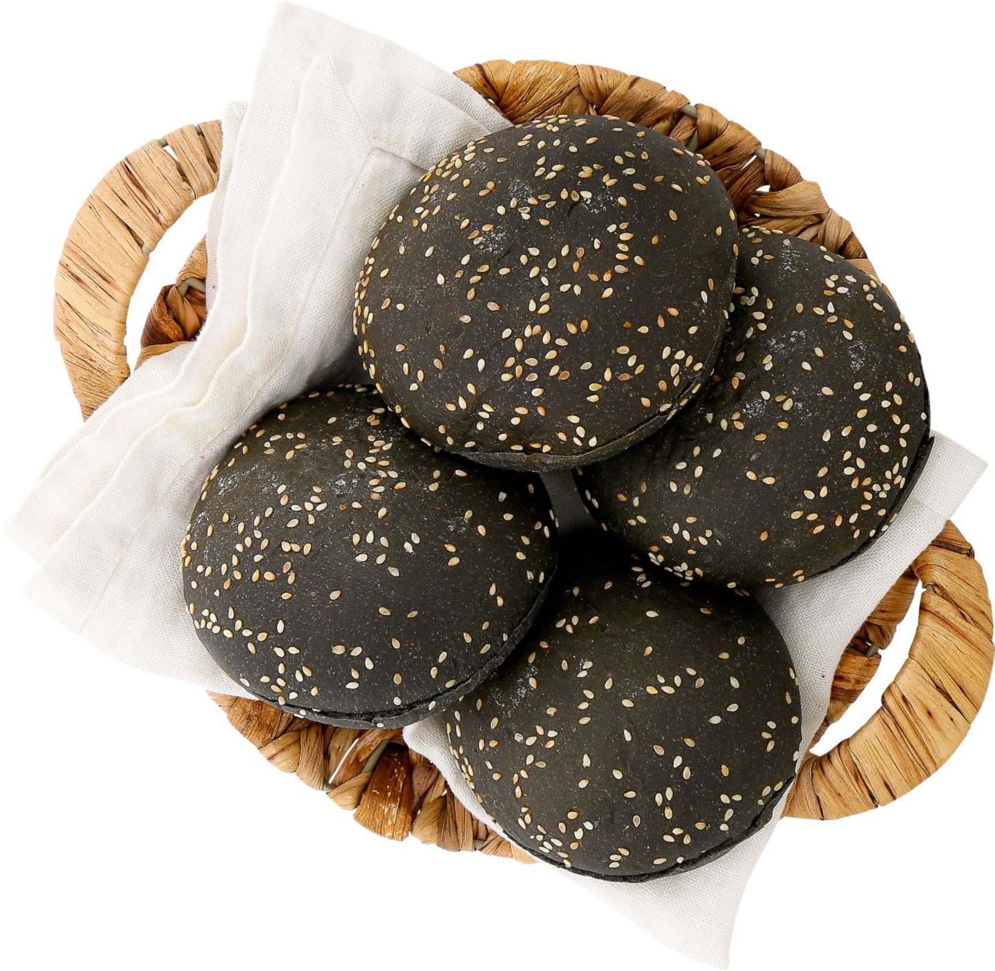 Hamburgerová bulka černá