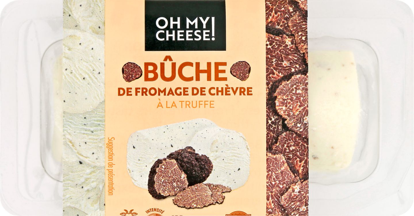 OH MY CHEESE Kozí váleček
s lanýži