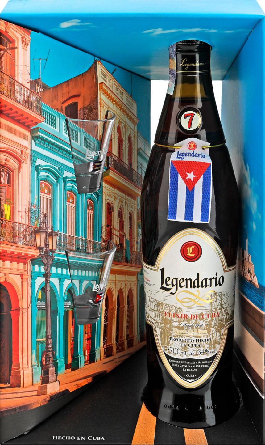 Legendario Elixir de Cuba 35%
dárkové balení