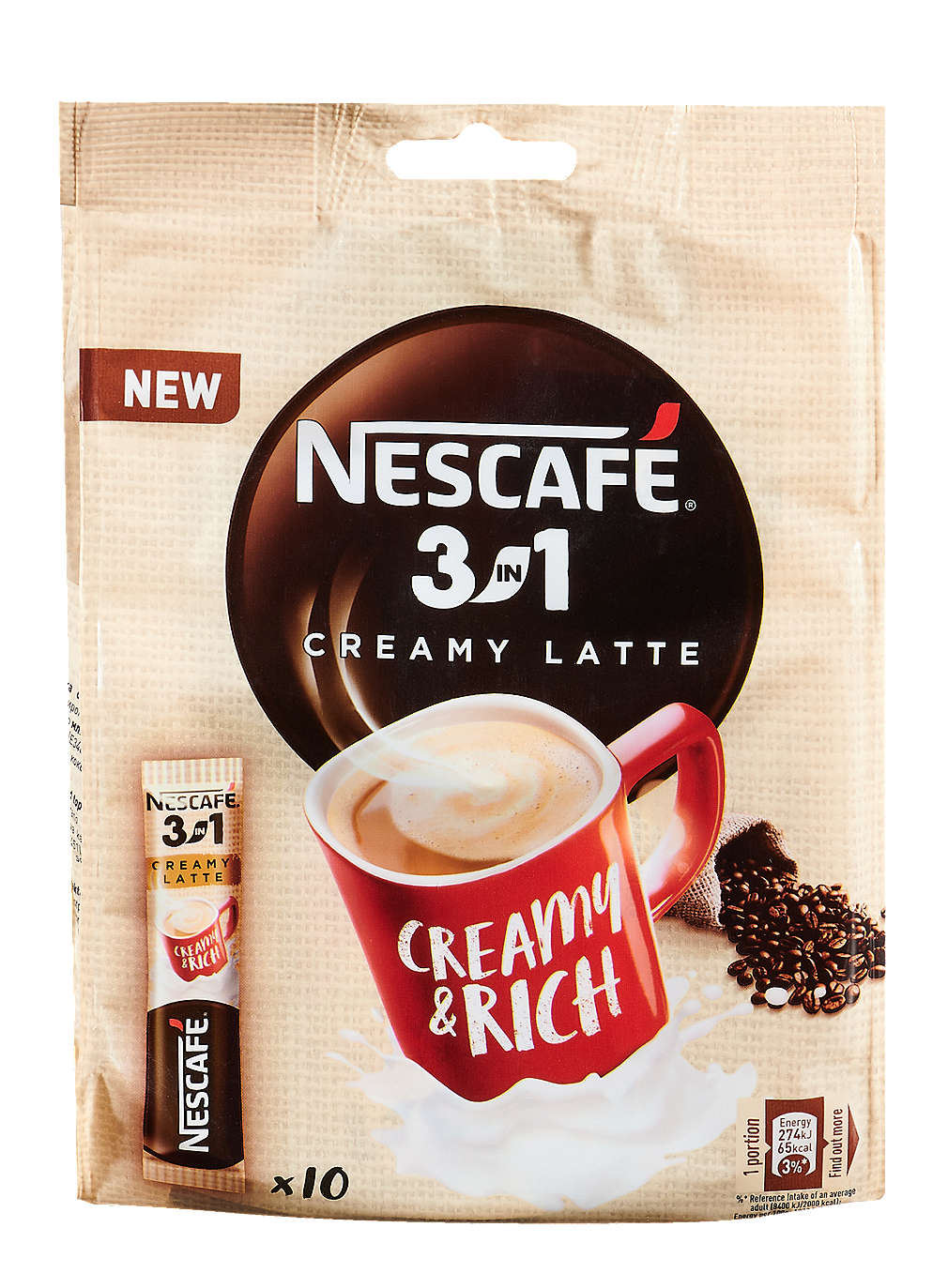 Изображение за продукта Nescafe разтворимо кафе 3в1