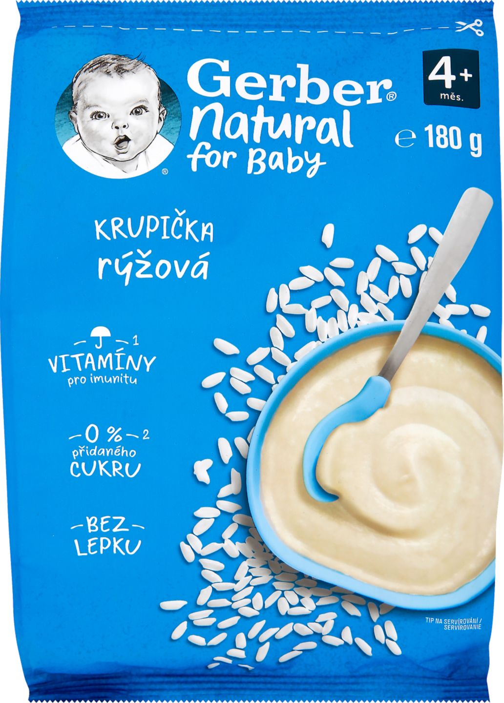 GEBRER Natural rýžová krupička