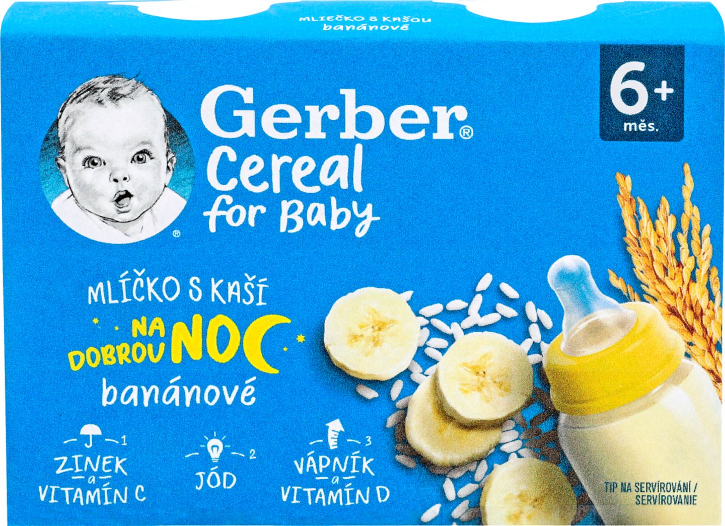 Gerber Mlíčko s kaší