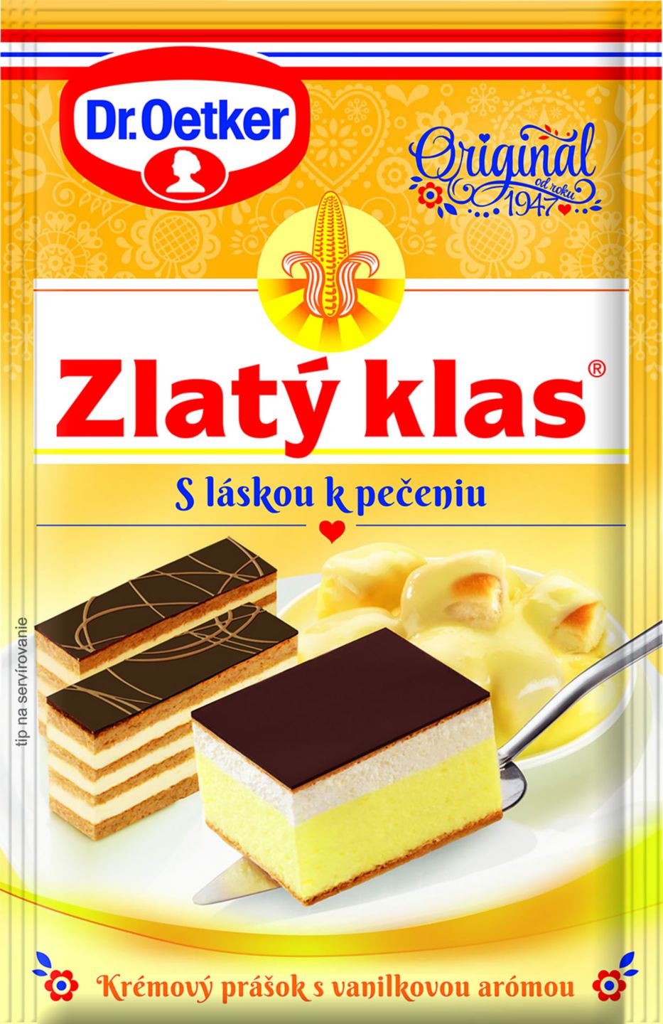 Dr.Oetker Zlatý klas Krémový prášok