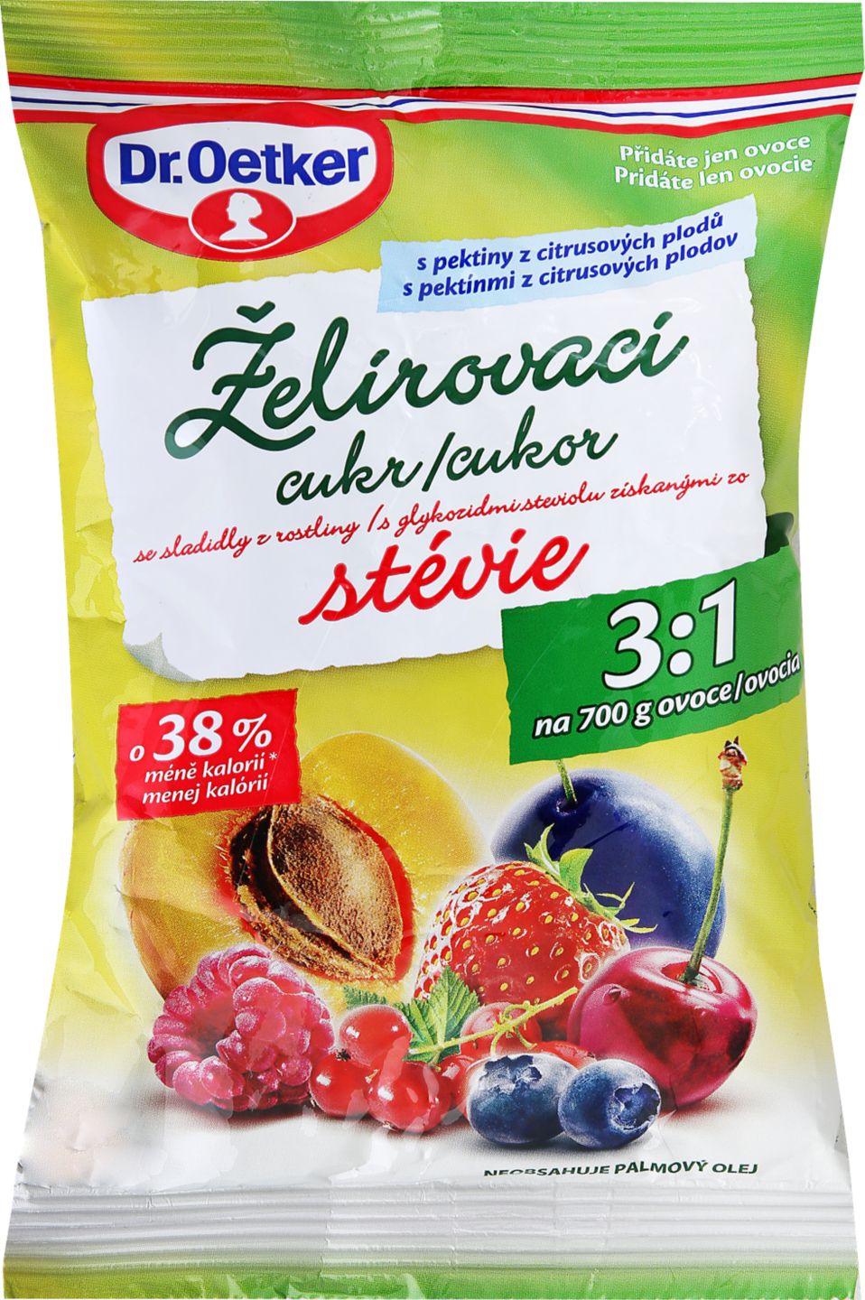 Dr.Oetker Želírovací cukr
se stévií