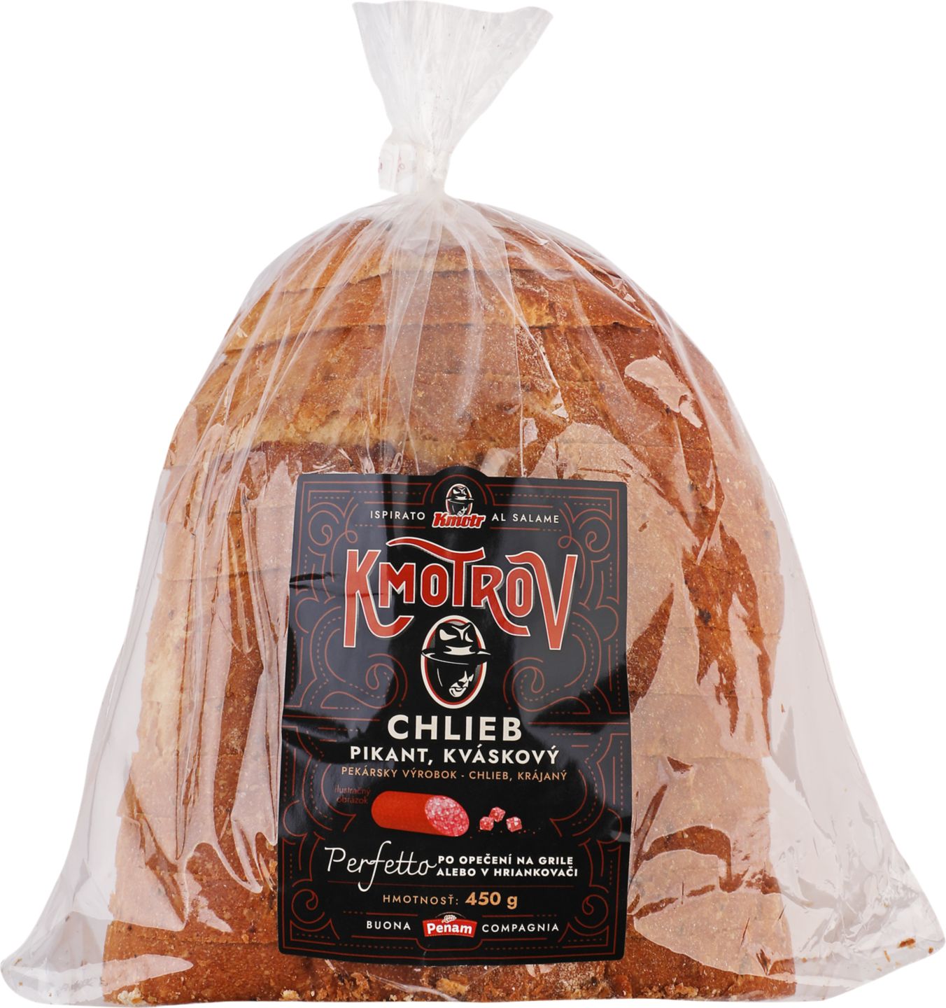 Kmotrov kváskový chlieb pikant 450 g