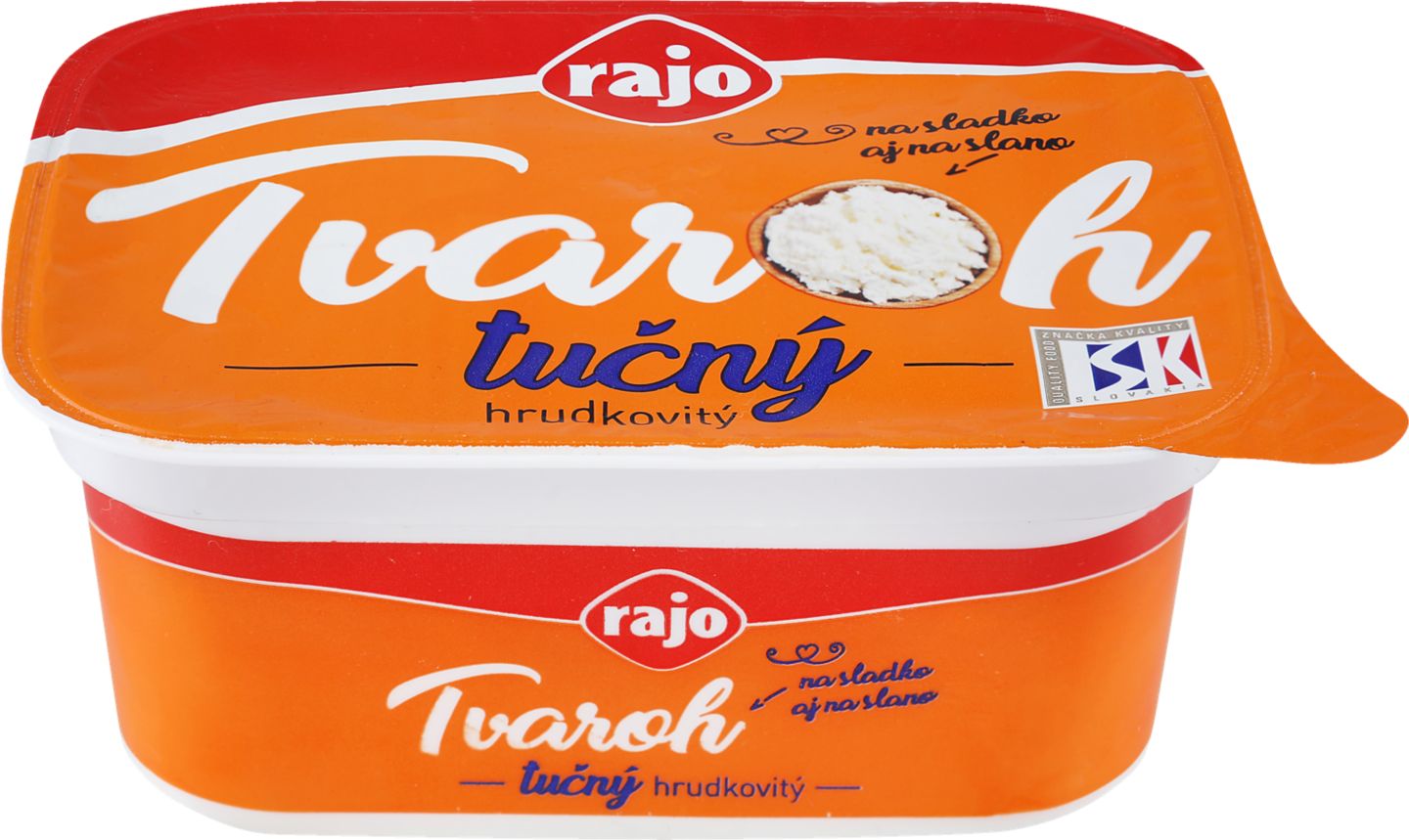 Rajo Tvaroh
tučný, hrudkovitý
