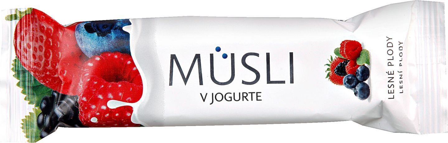 TEKMAR Müsli tyčinka v jogurtu
Lesní ovoce