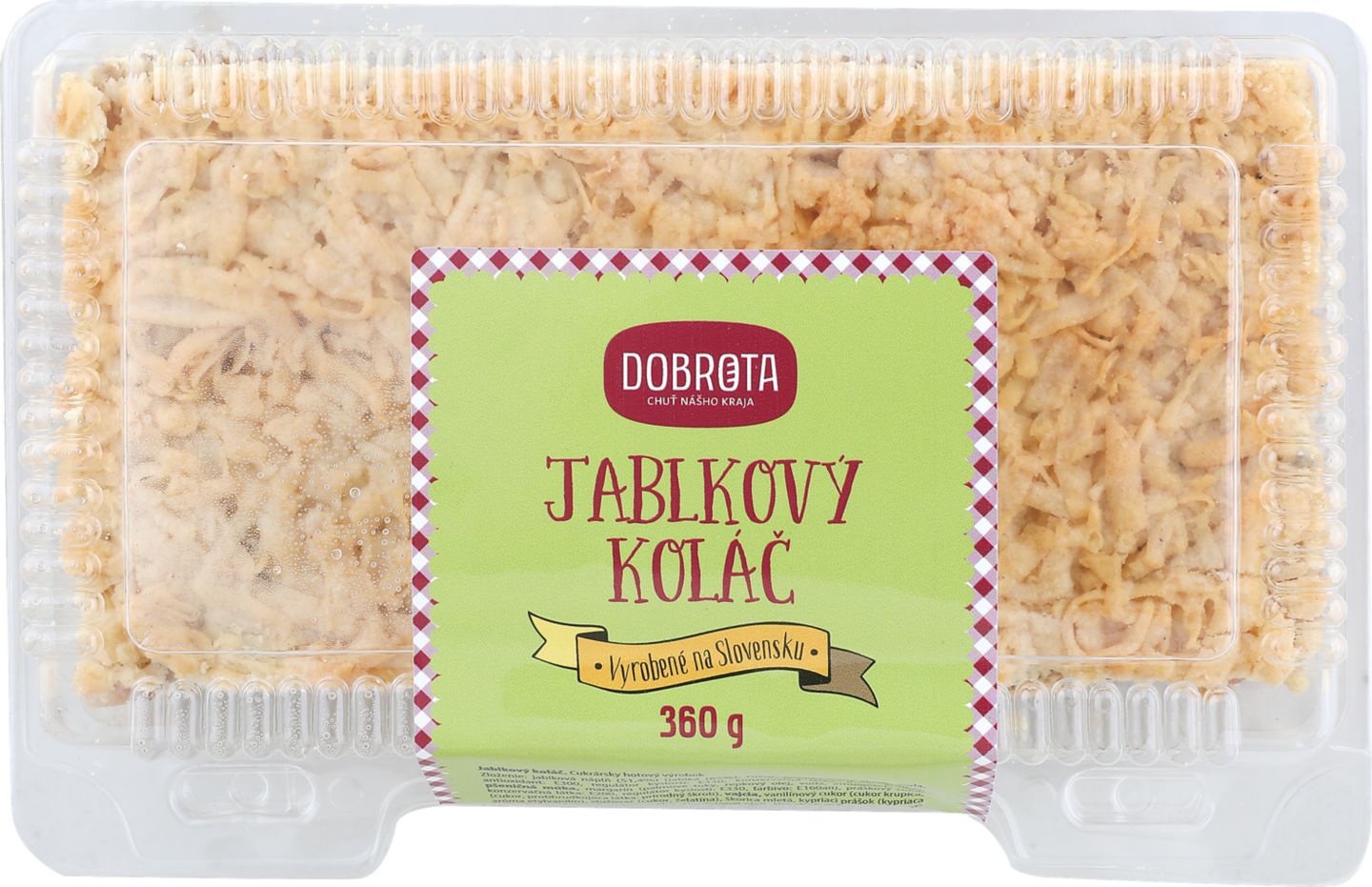 Jablkový koláč 360 g 