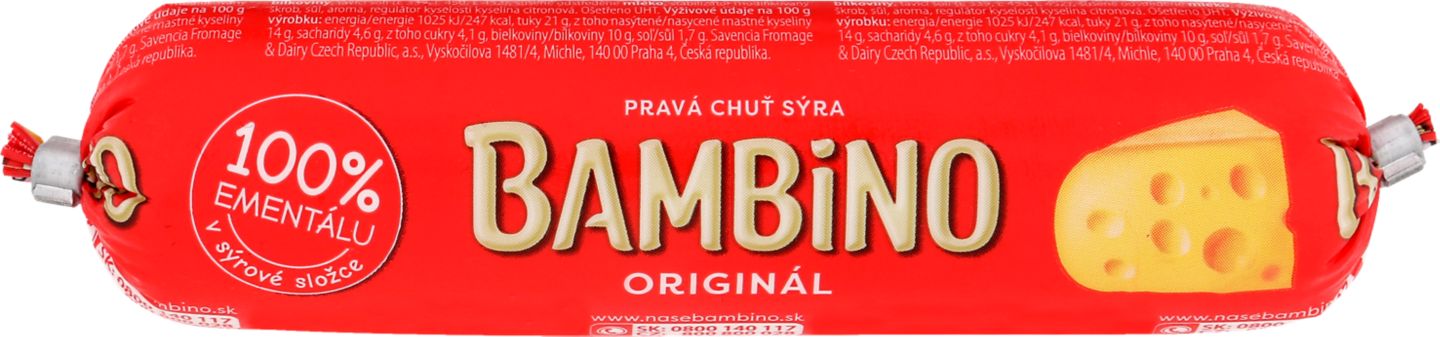 Bambino tavený sýr