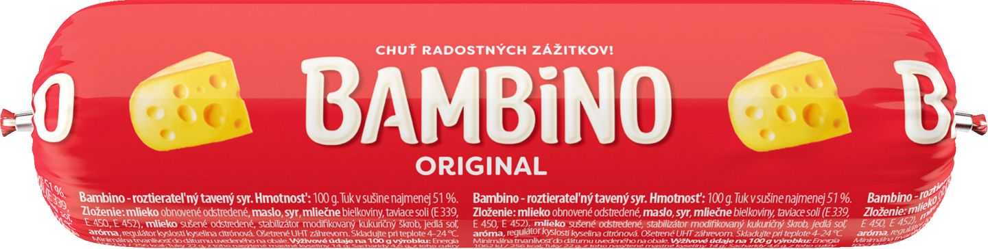 Bambino Tavený syr črievko