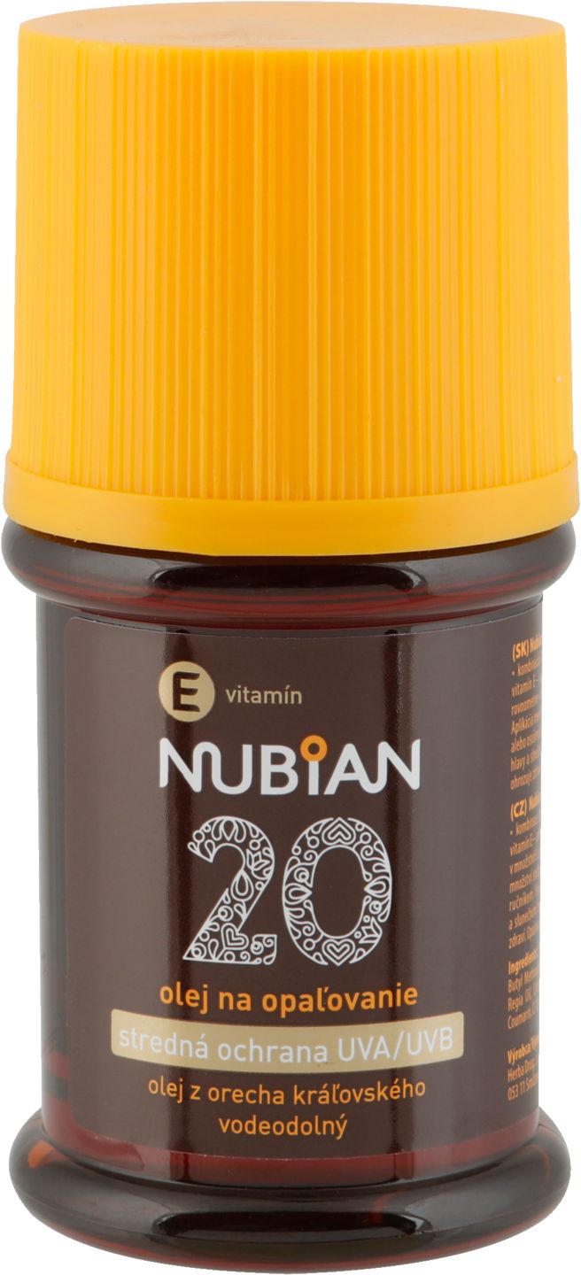 Nubian Olej na opalování