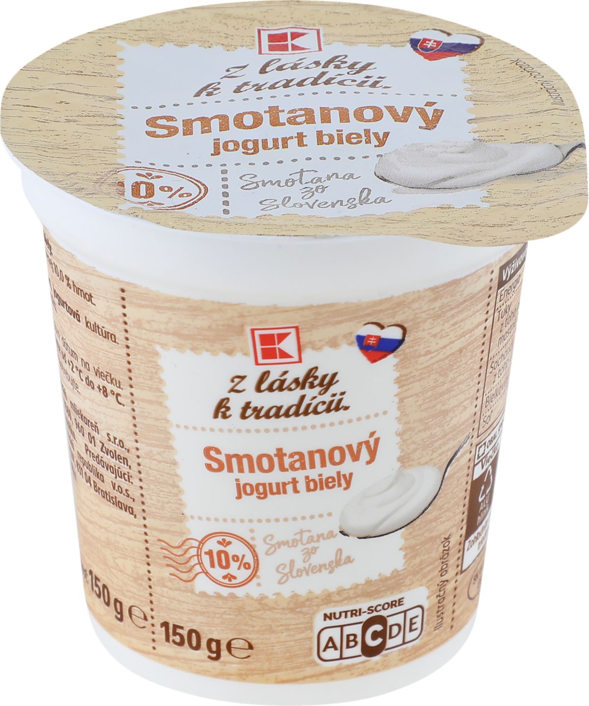 Z lásky k tradícii Smotanový jogurt