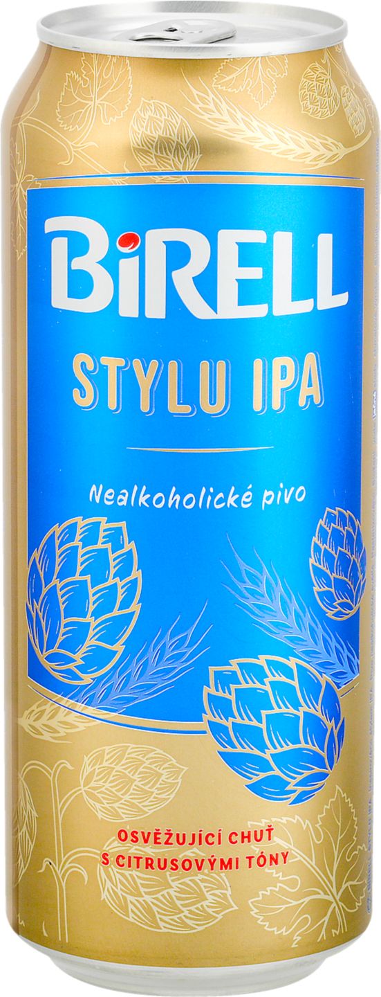 Birell Nealkoholické pivo
IPA