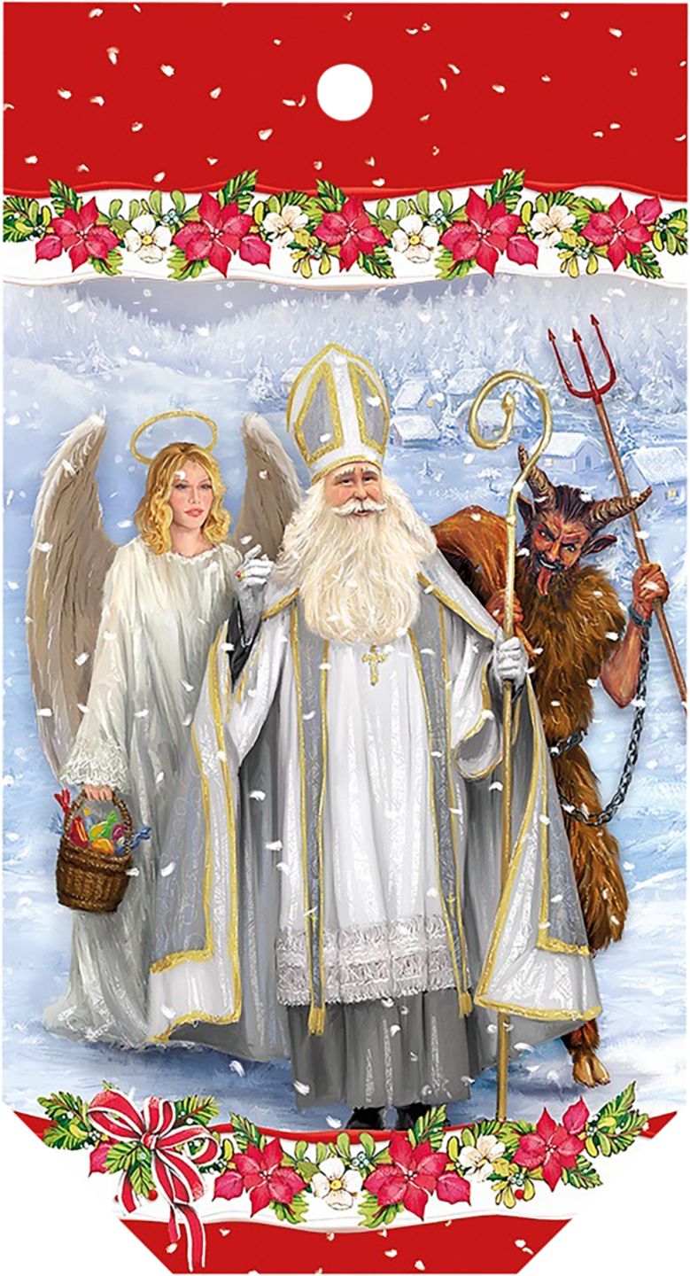 Mikulášský sáček rozměry: 22 x 41 x 11 cm