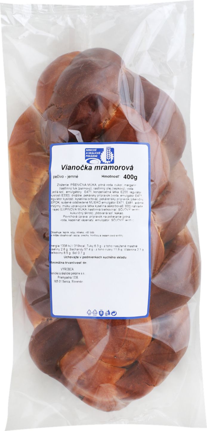 Vianočka mramorová 400 g 
