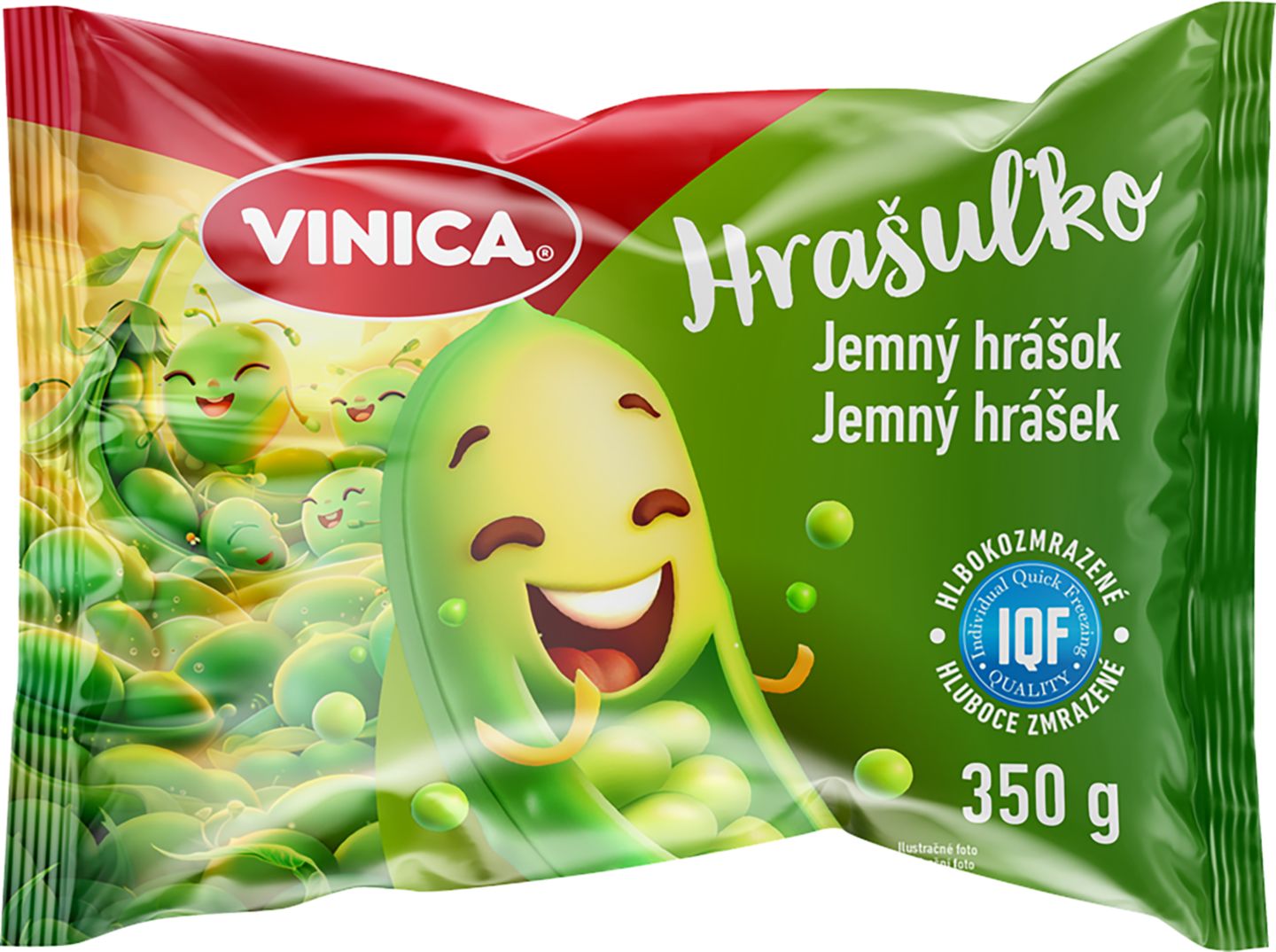 Vinica Hrašuľko jemný zelený hrášok