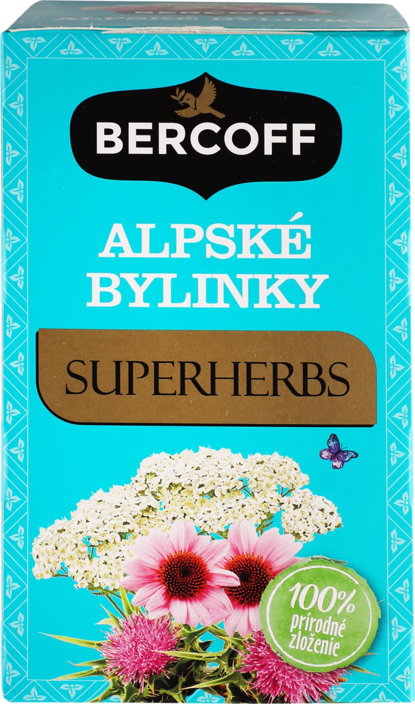Bercoff SUPERHERBS Bylinný čaj