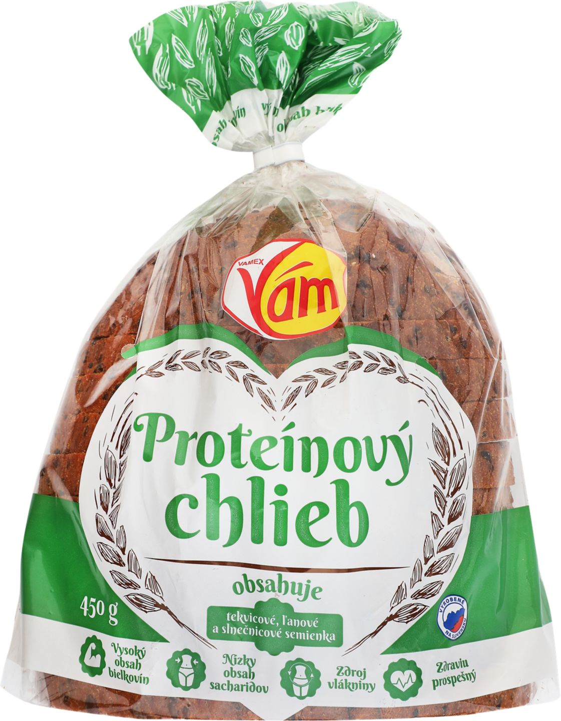 VAMEX Chlieb proteínový 450 g