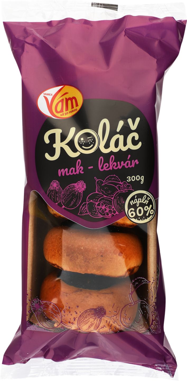 Koláč mak - lekvár