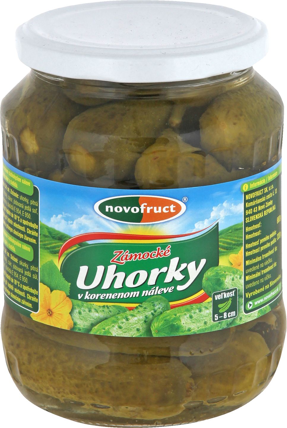 NOVOFRUCT Uhorky