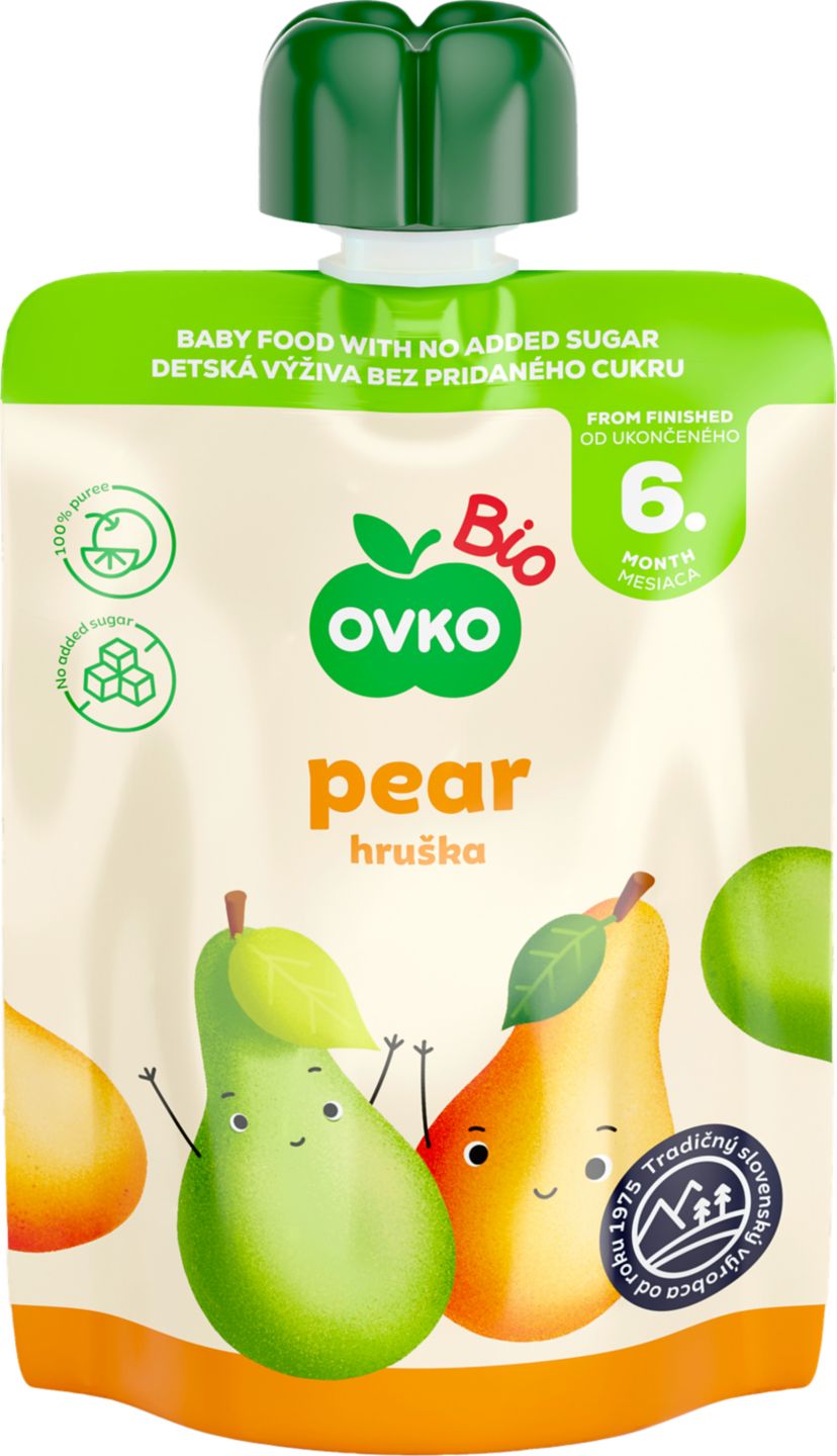 Изображение на Ovko Bio Пюре, круша
90 г